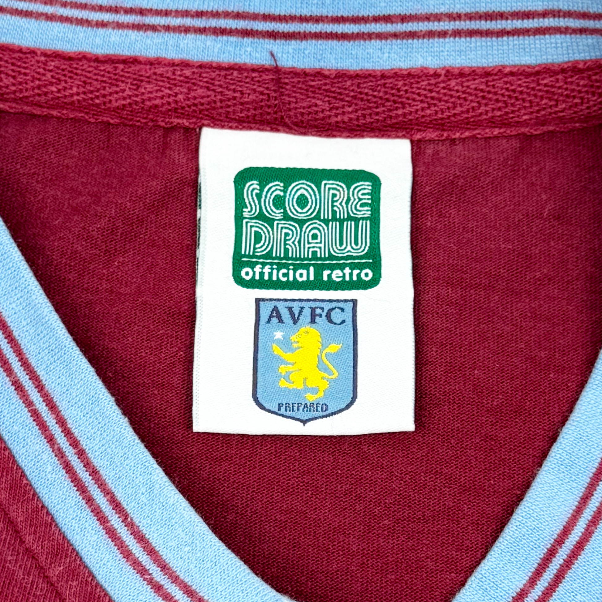 Aston Villa 1982 Score Draw Home Shirt | Large