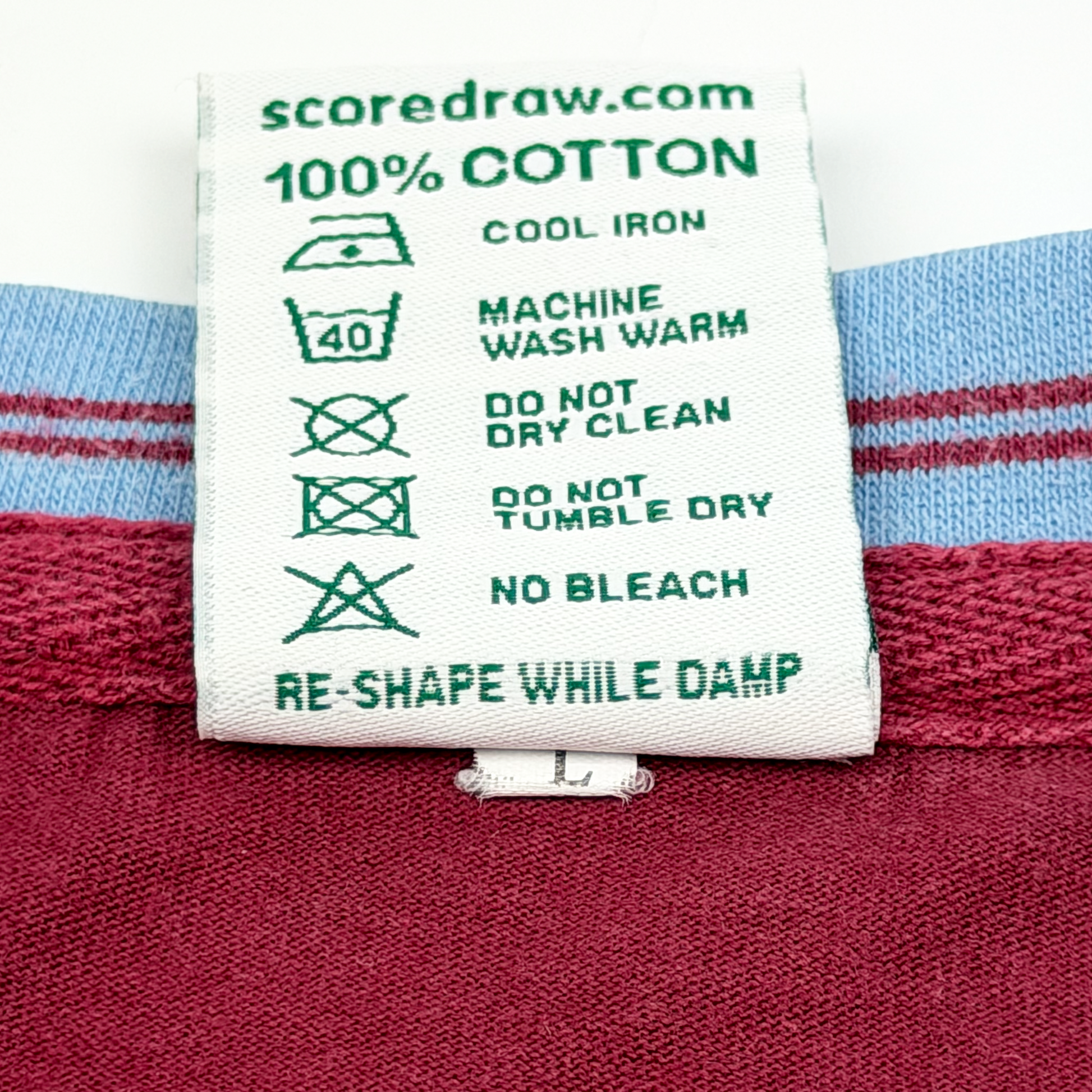 Aston Villa 1982 Score Draw Home Shirt | Large