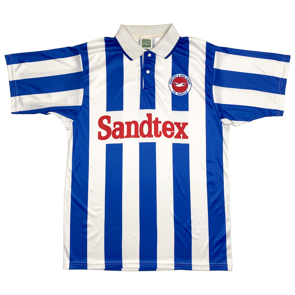 Brighton & Hove Albion Replica Home Shirt (1995-97) | Small