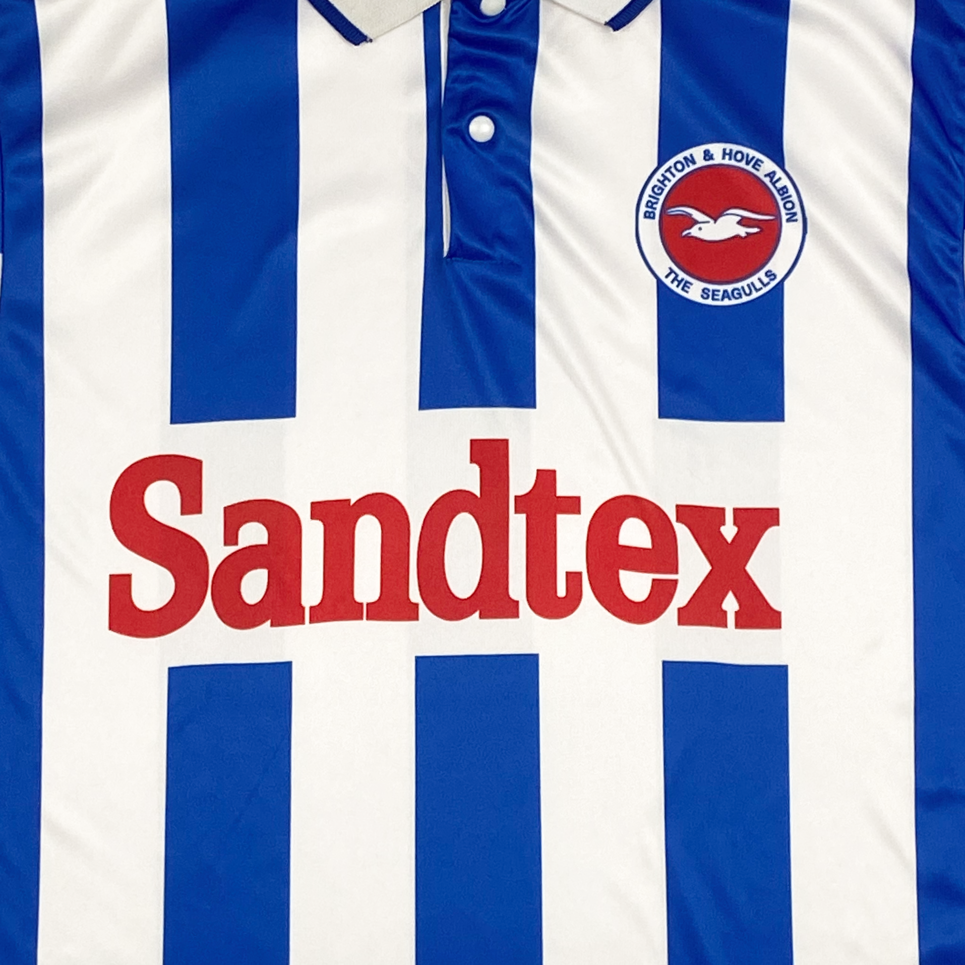 Brighton & Hove Albion Replica Home Shirt (1995-97) | Small