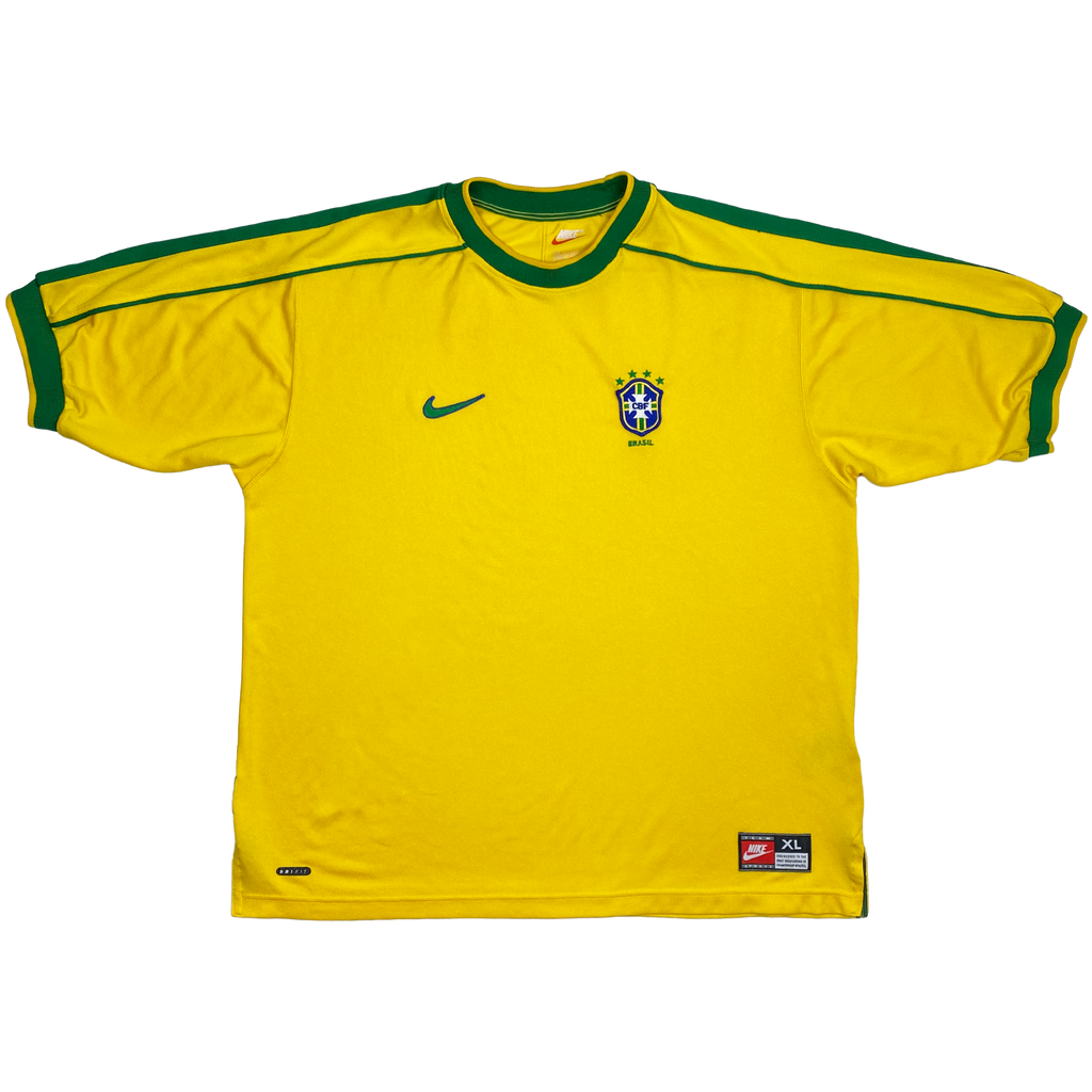 Brazil Home Shirt (1998) | Extra Large