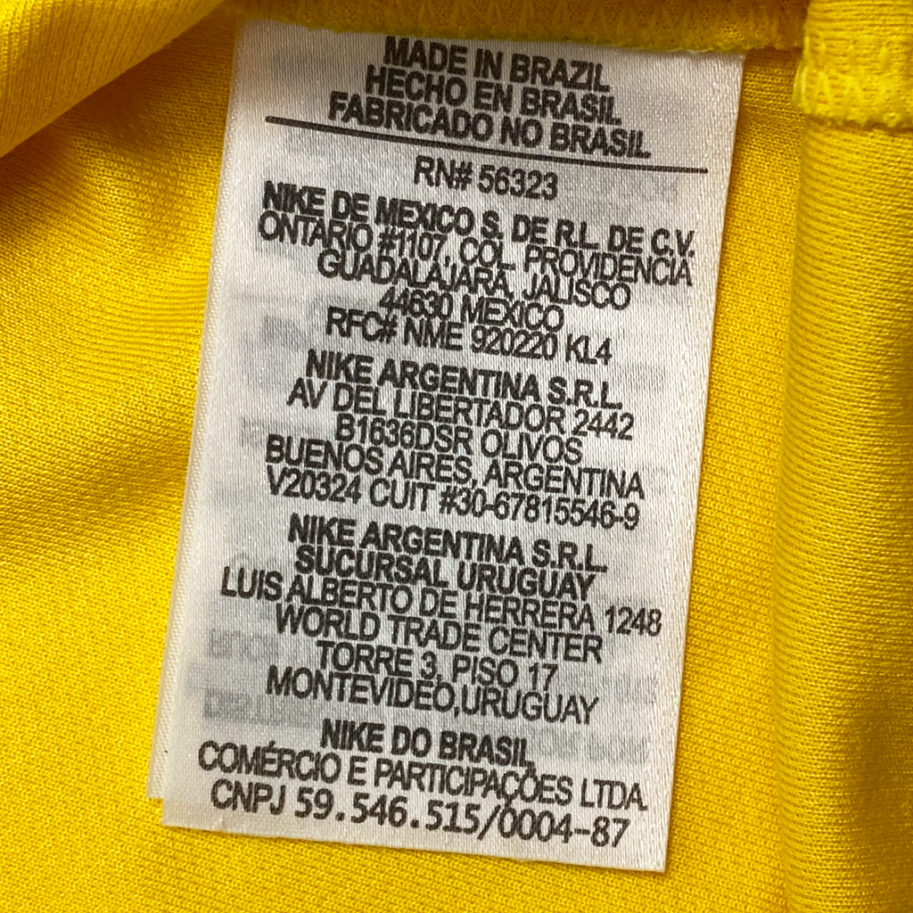 Brazil Home Shirt (2014) | Small