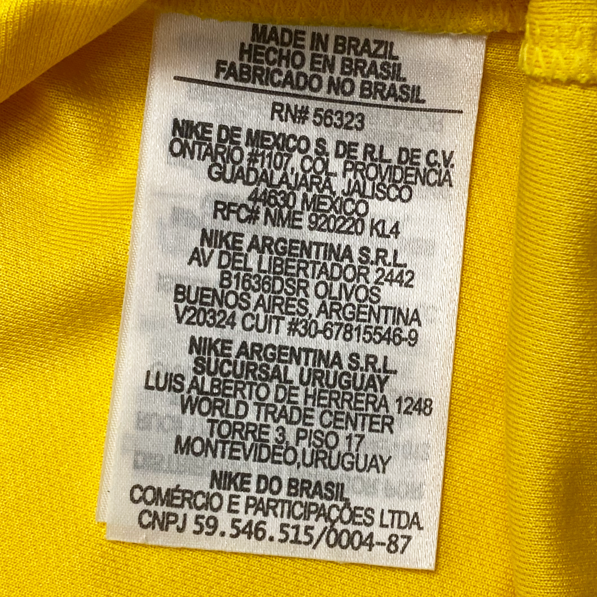 Brazil Home Shirt (2014) | Small