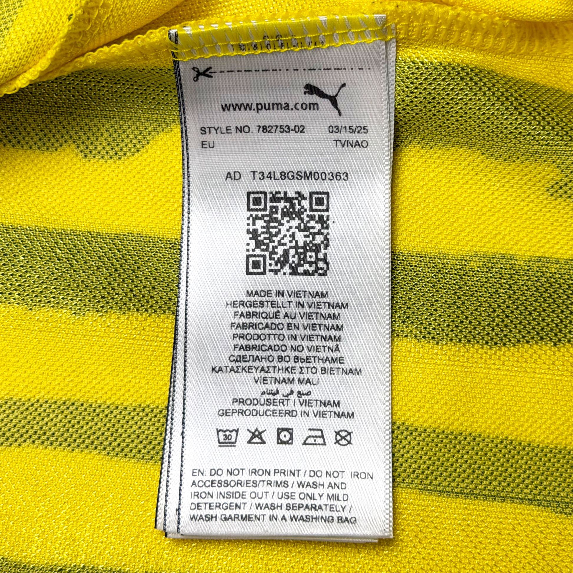 Borussia Dortmund Puma x KidSuper Long-Sleeve Shirt | Small