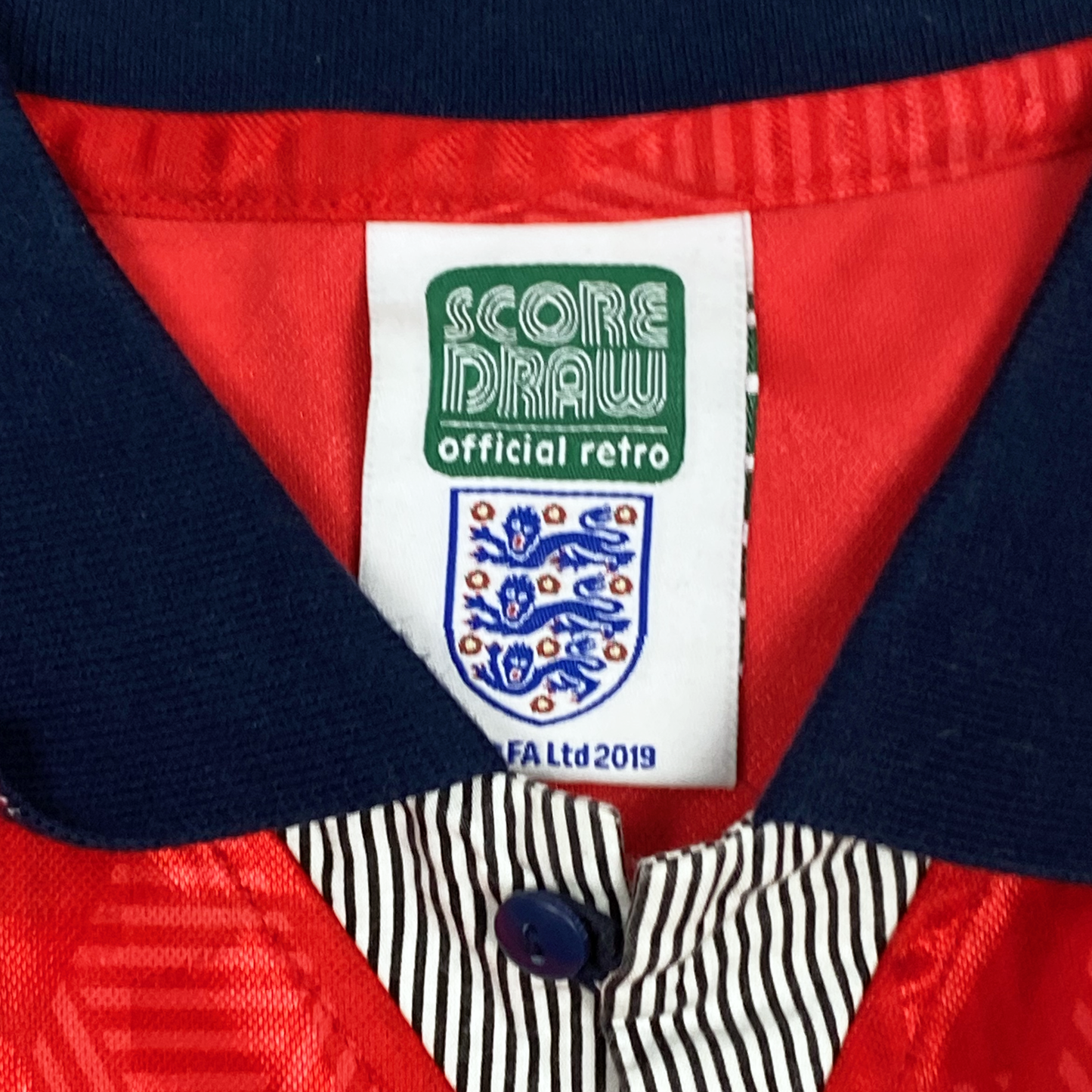 England 1990 Away Shirt (Score Draw) | Small