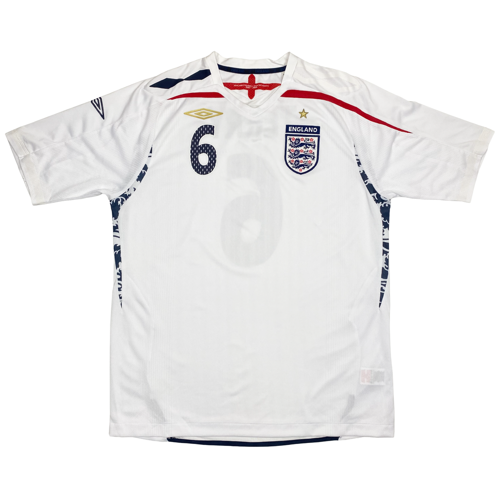 England Home Shirt (2008) - Terry 6 | Large