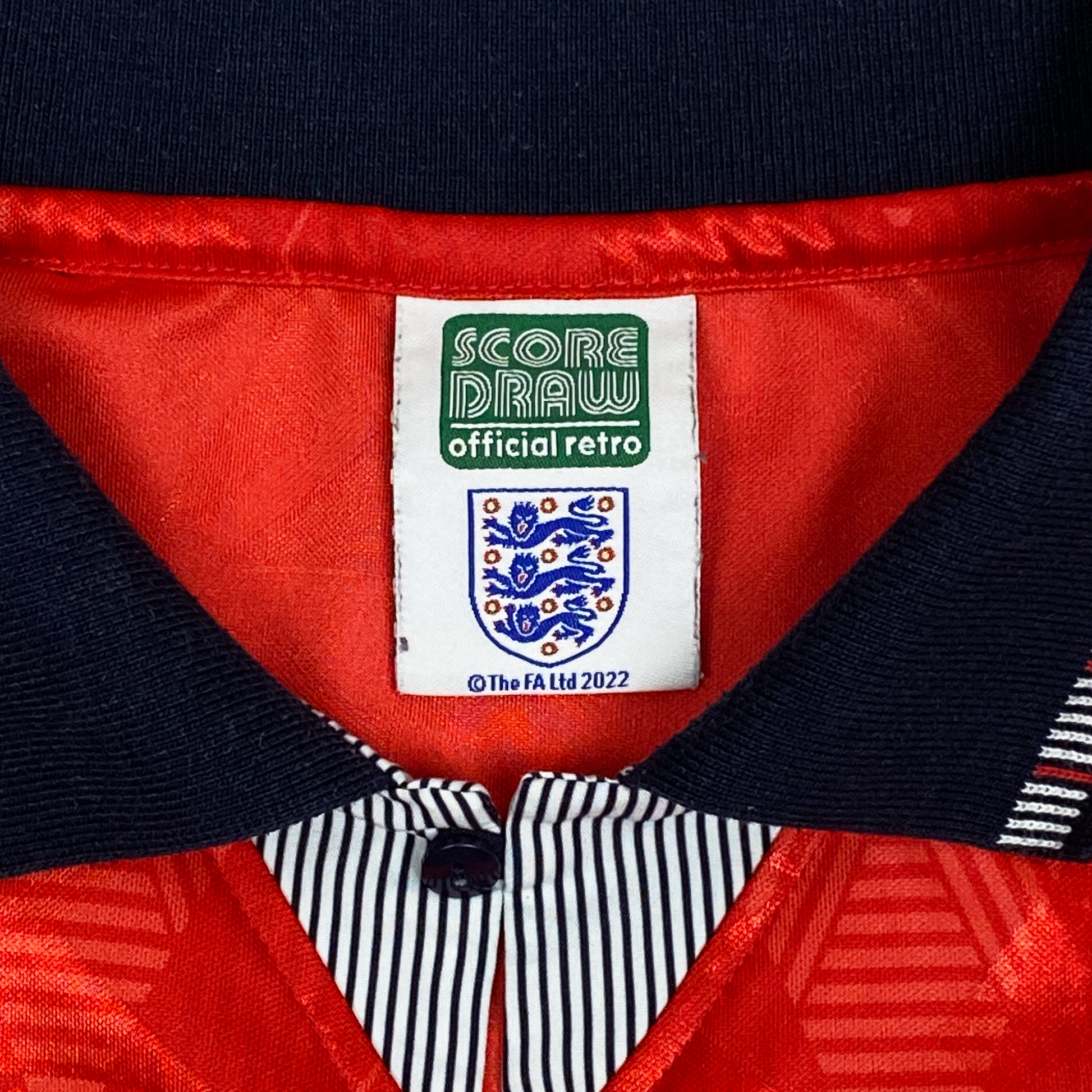 England Away (1990) Score Draw | Large
