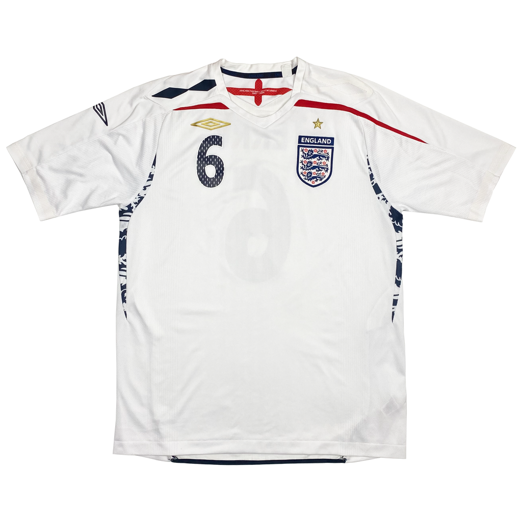 England Home Shirt (2008) - Terry 6 | Large
