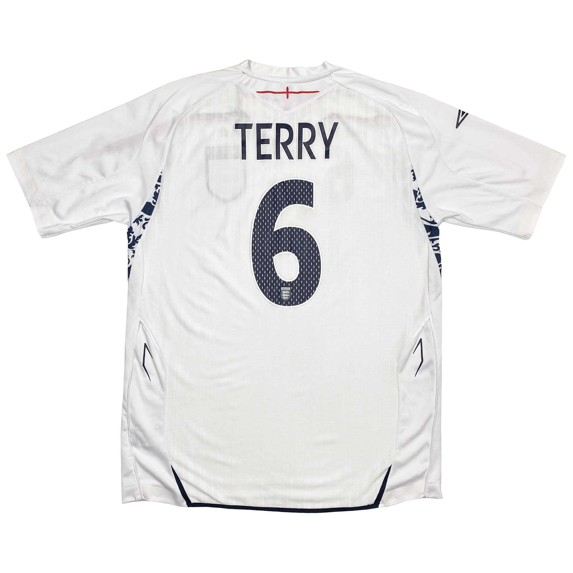 England Home Shirt (2008) - Terry 6 | Large