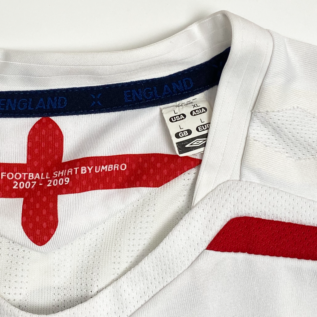 England Home Shirt (2008) - Terry 6 | Large