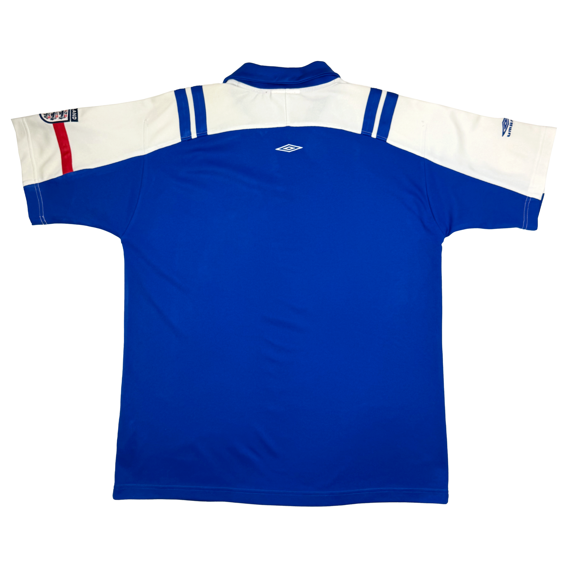 England Blue and White Training Shirt (2006) | Large