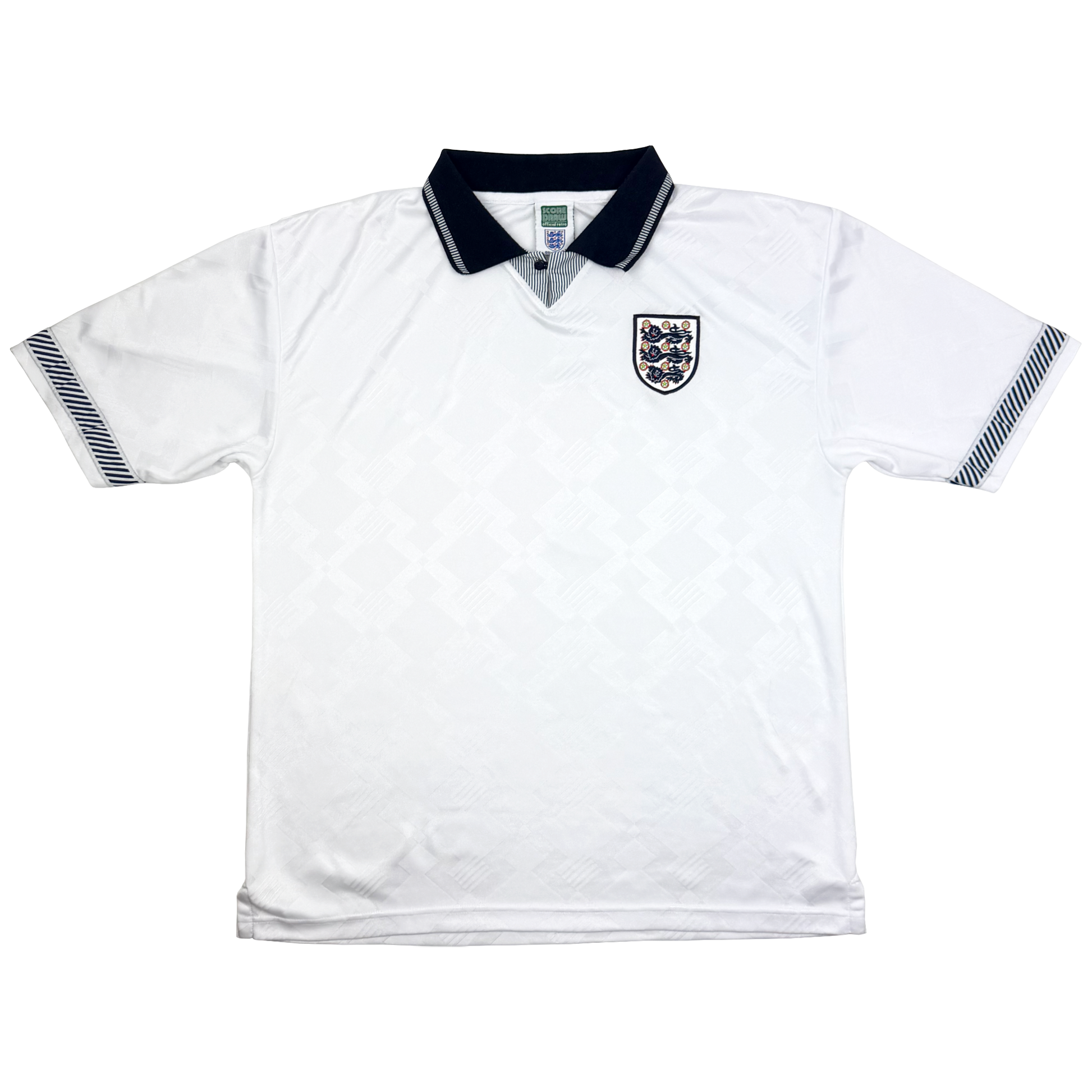 England 1990 Home Score Draw Shirt | Extra Large