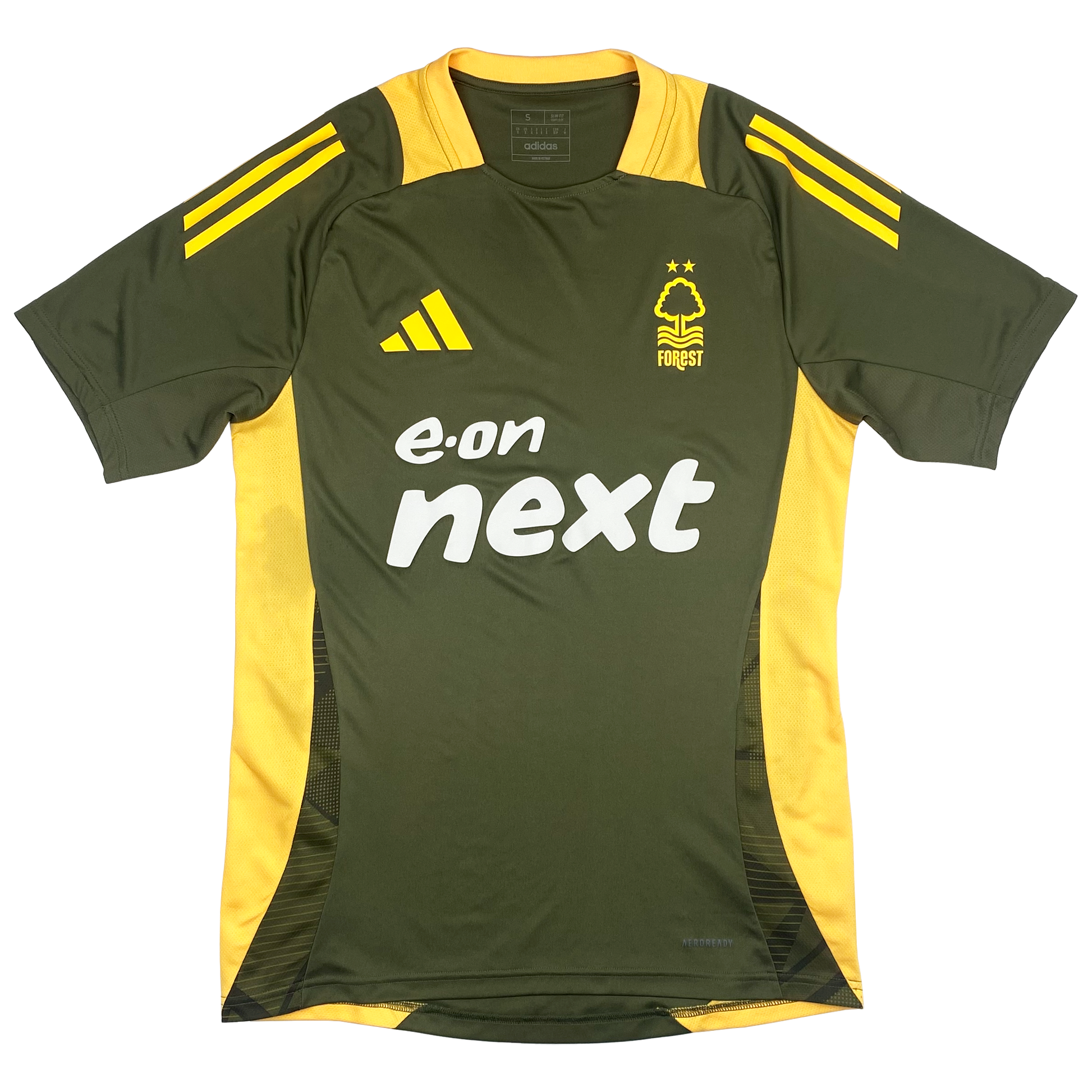 Nottingham Forest Training Shirt - Olive (2024-25) | Small