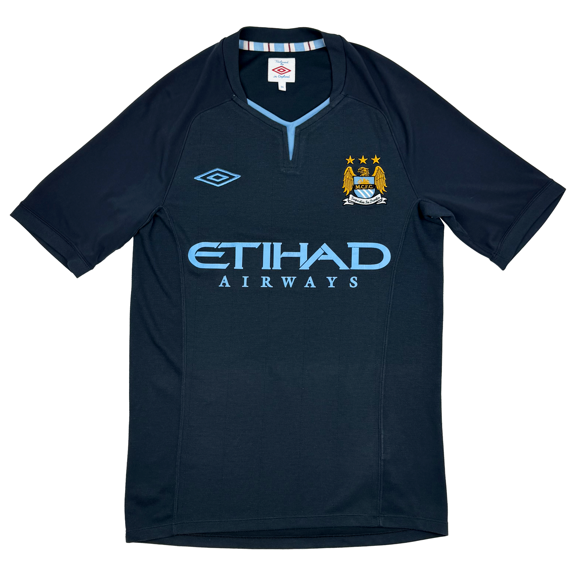 Manchester City Away Shirt (2010-11) - Tevez 32 | Extra Small
