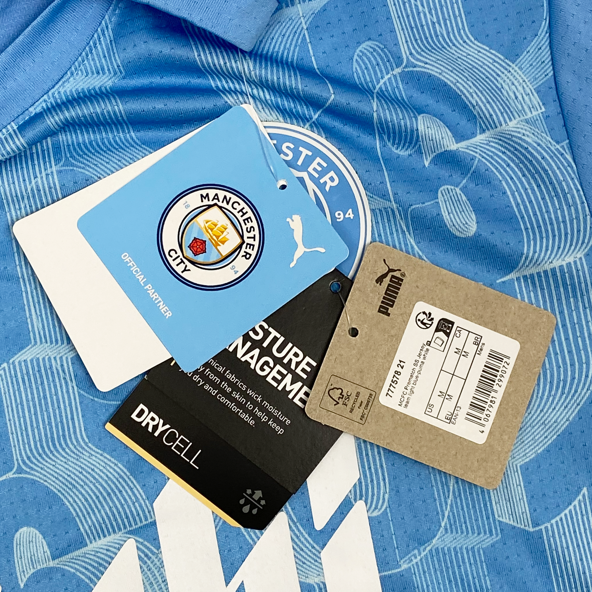 Manchester City Pre-Match Shirt (2024-25) | Medium