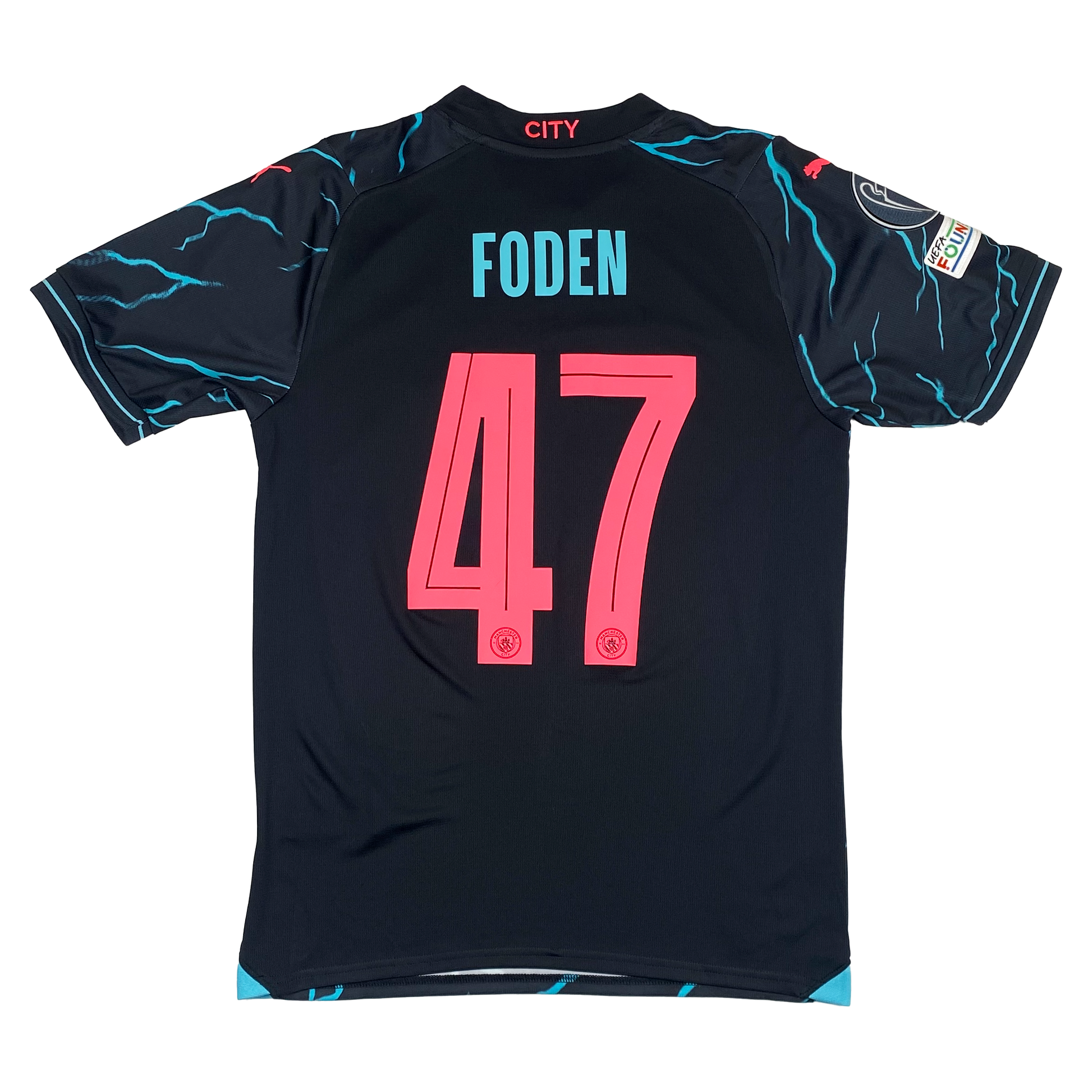 Manchester City Third Shirt (2023-24) - Foden 47 | Small