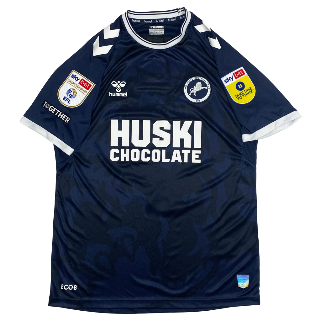 Millwall Home Shirt (2022-23) - Match Prepared & Signed by Benik Afobe | Large