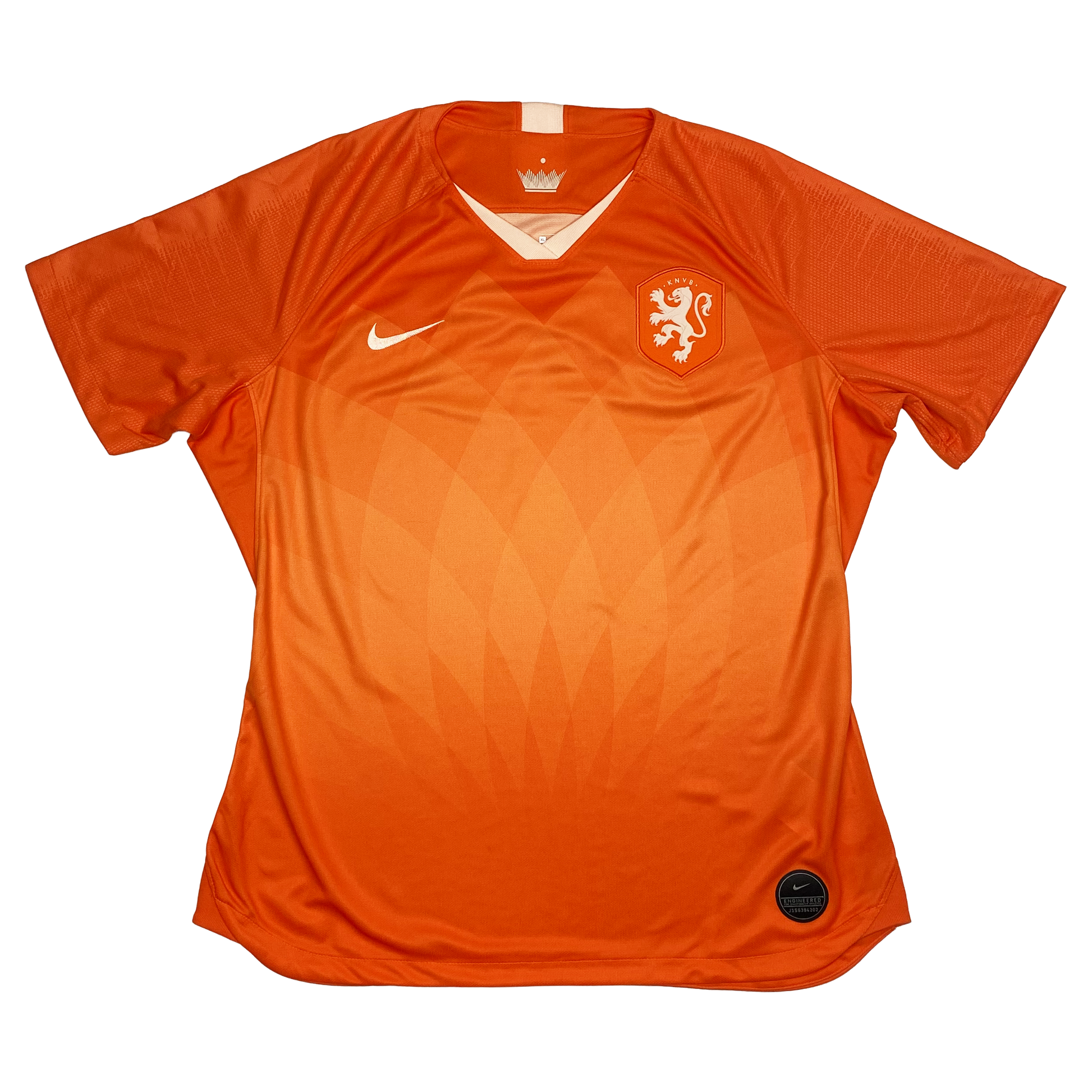 Netherlands Women Home Shirt (2019) | Women's Extra Large