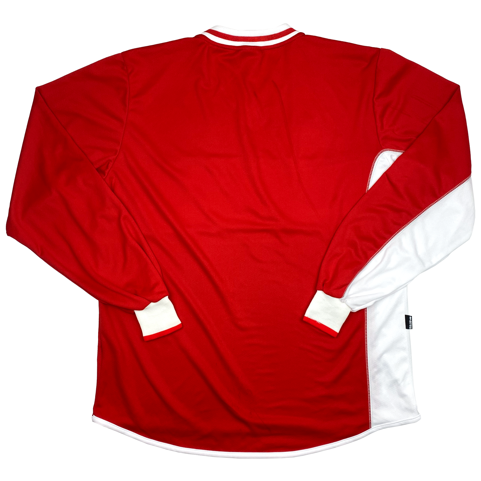 Erreà Red and White Long-Sleeve Template | Extra Large