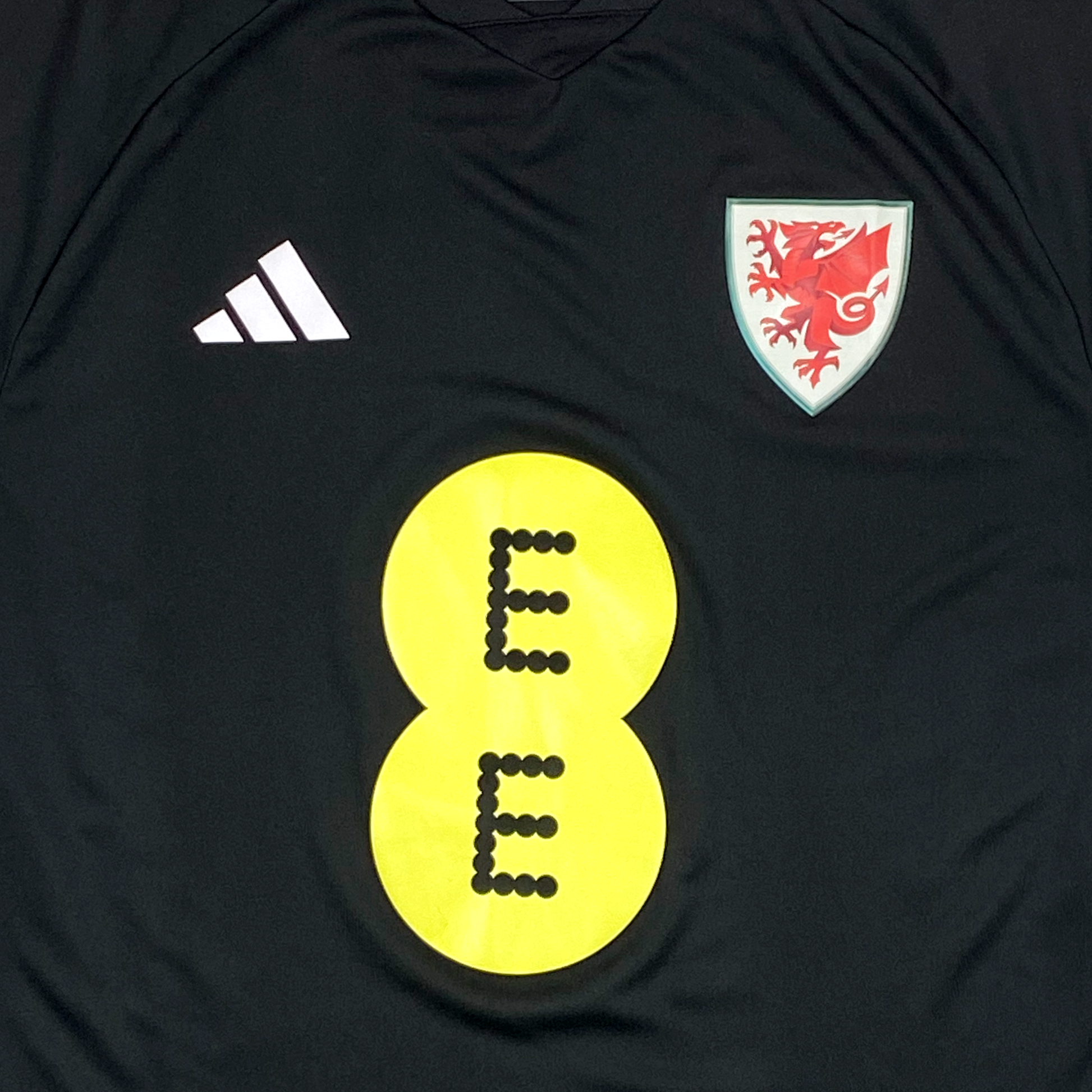 Wales Black Aeroready Training Shirt | Medium