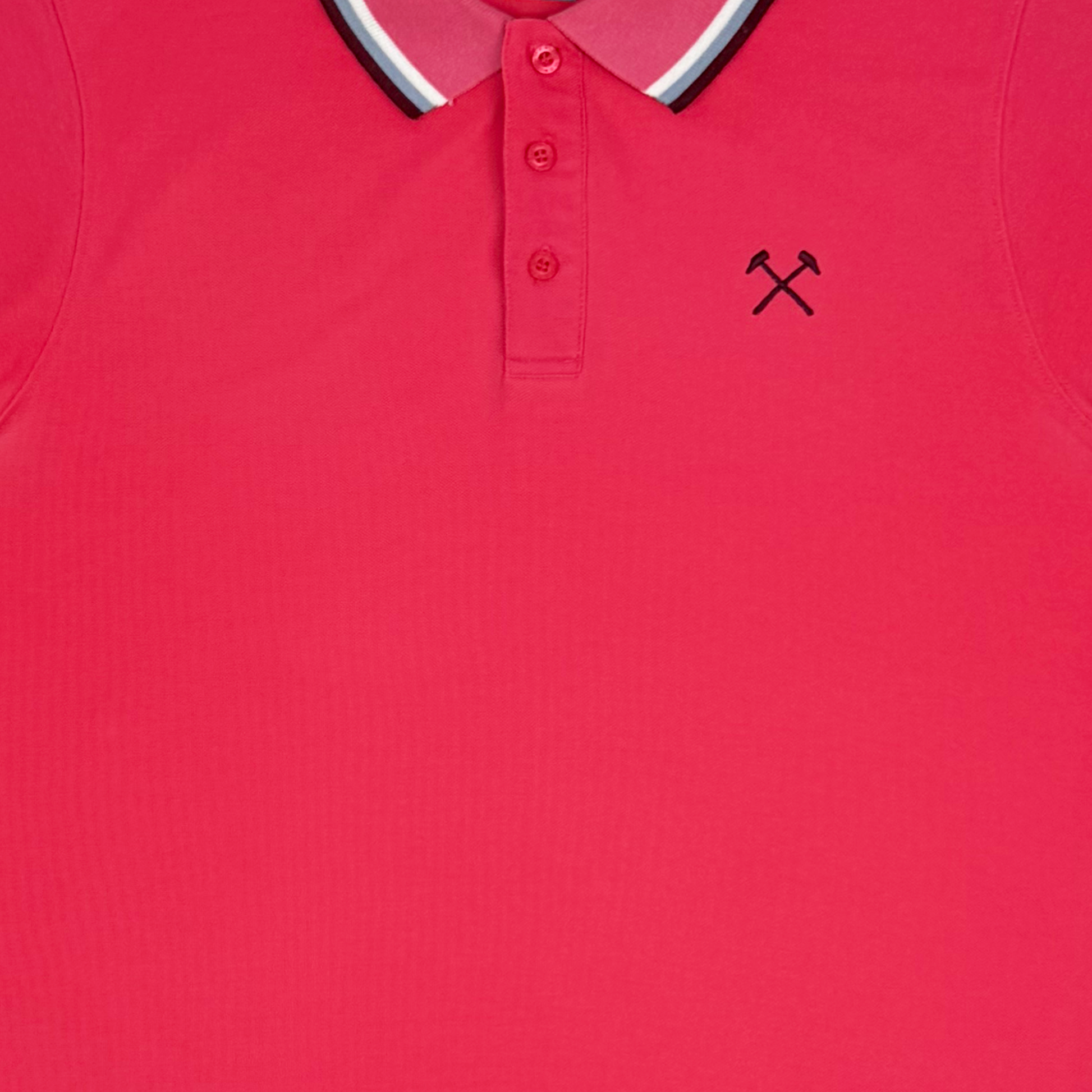 West Ham United Pink Polo Shirt | Small