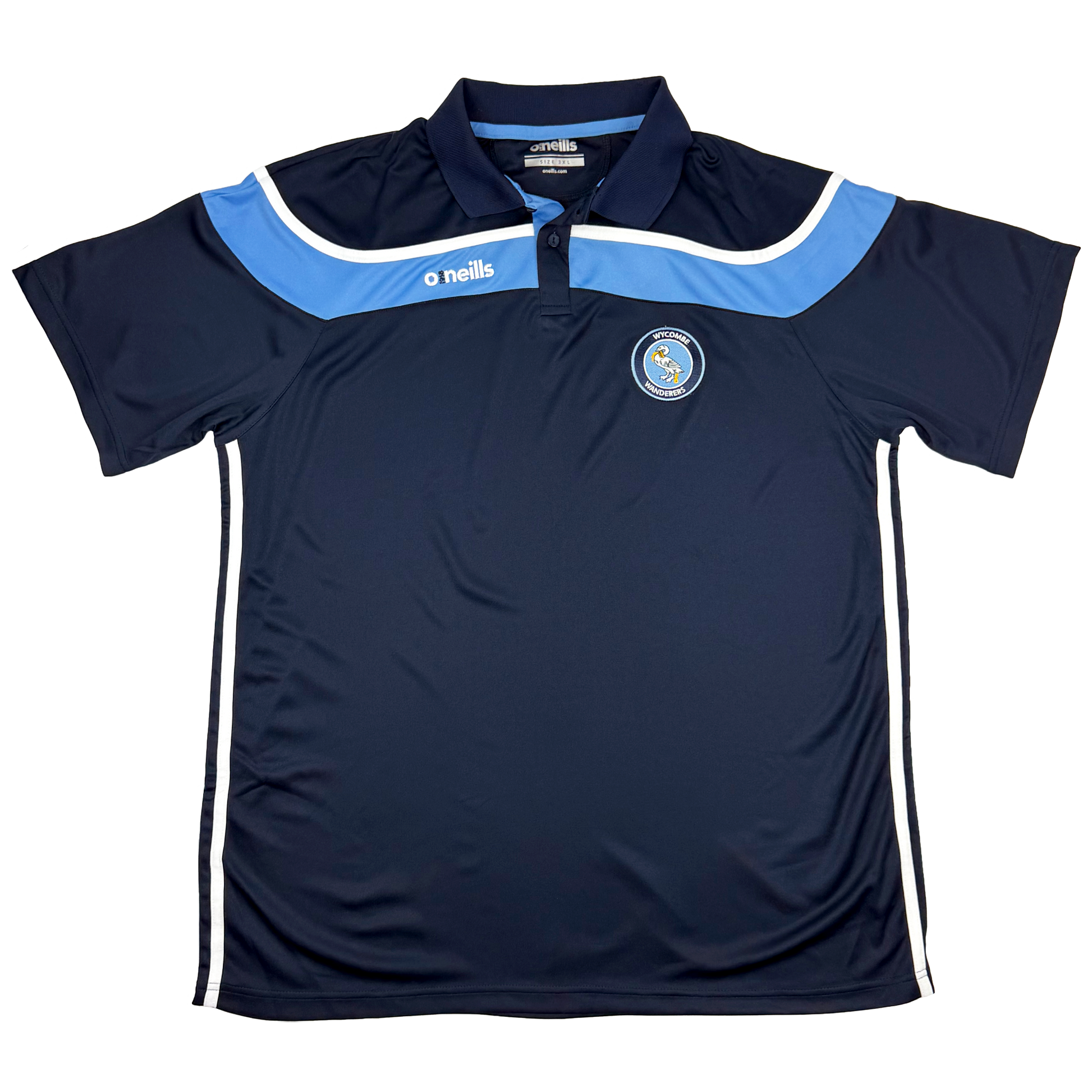 Wycombe Wanderers Navy Training Polo Shirt | XXXL