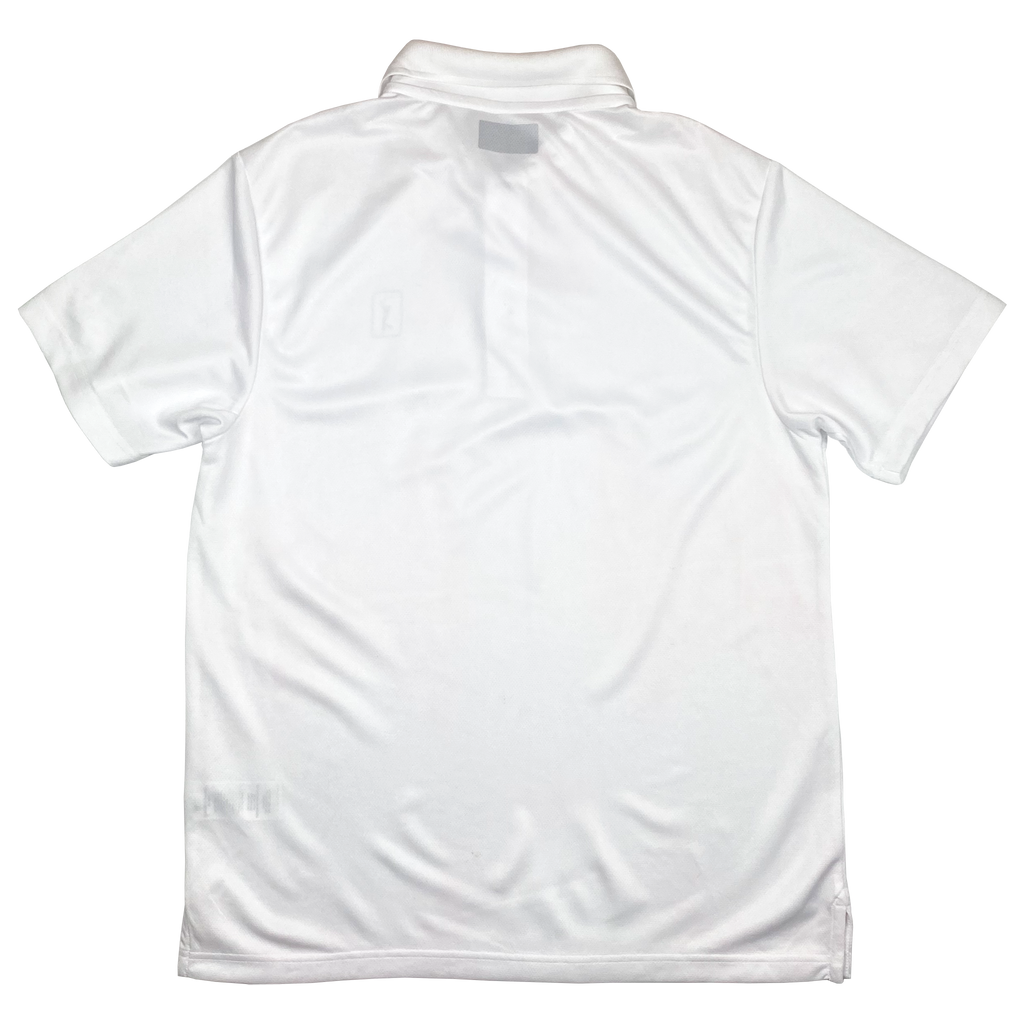 PGA Tour White Golf Shirt | Medium