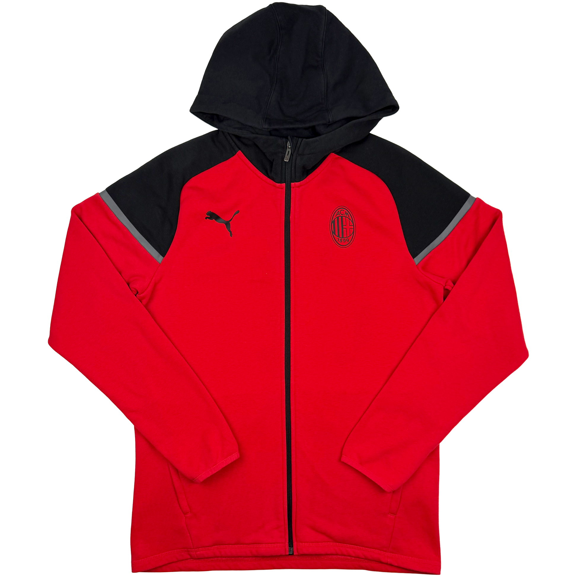 AC Milan Puma Casuals Hooded Jacket | Medium