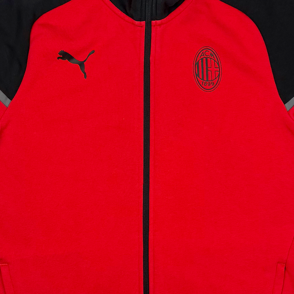 AC Milan Puma Casuals Hooded Jacket | Medium
