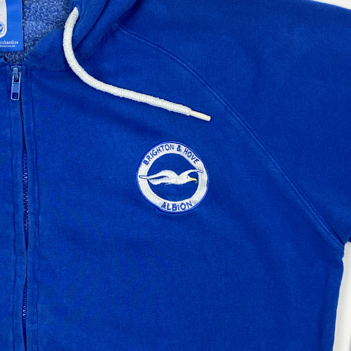 Brighton & Hove Albion Zip-Up Hoodie | Large