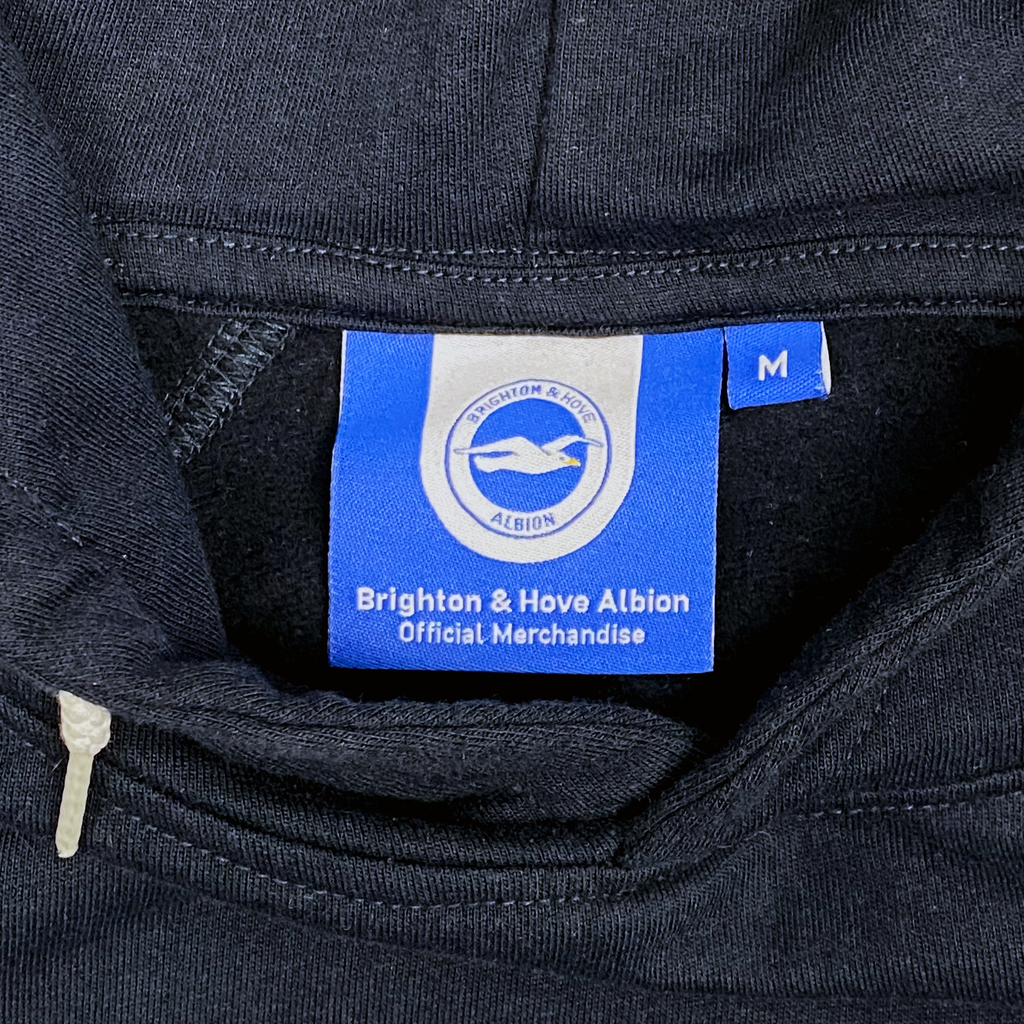 Brighton & Hove Albion Navy Blue Hoodie | Medium