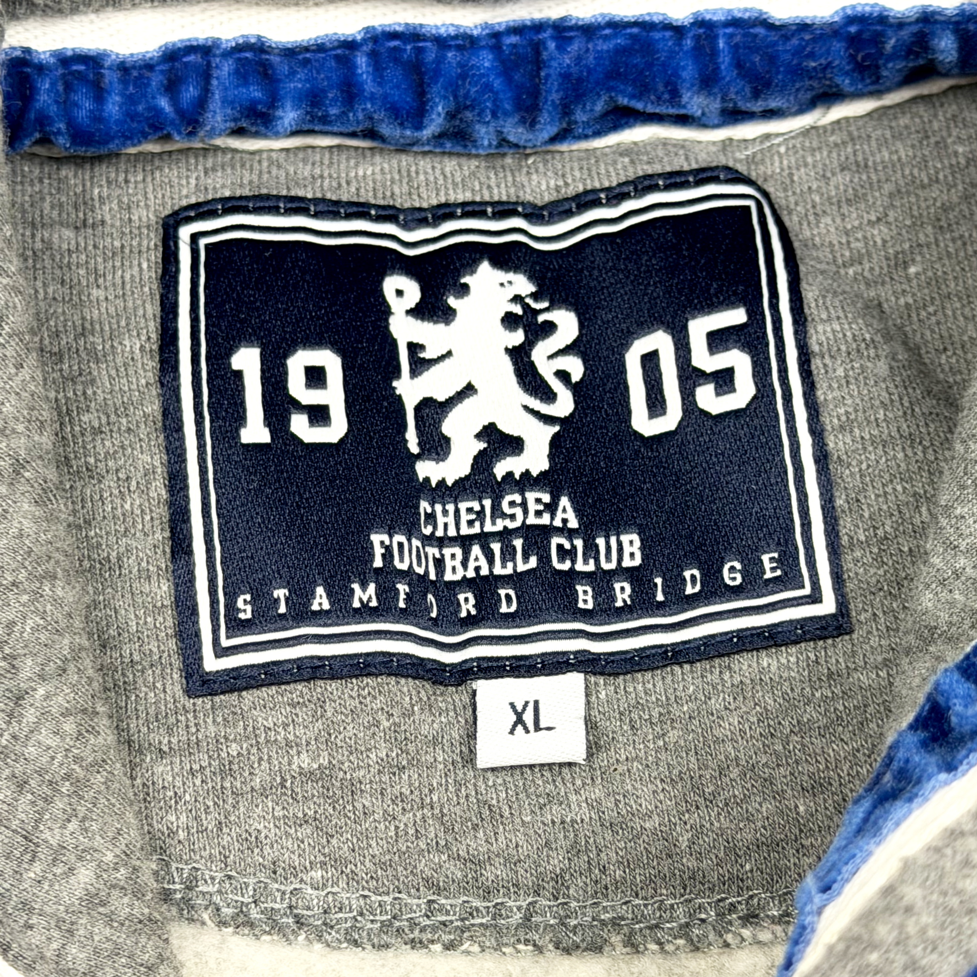 Chelsea FC Grey Hoodie | Extra Large