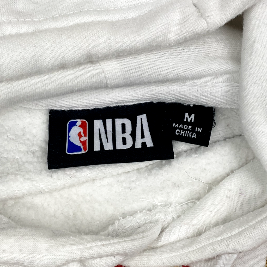 Chicago Bulls White Hoodie | Medium