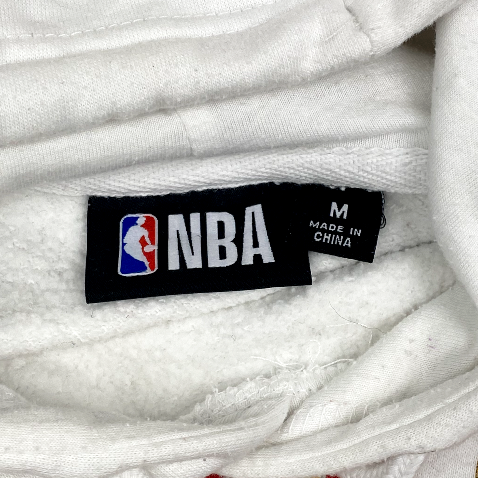 Chicago Bulls White Hoodie | Medium