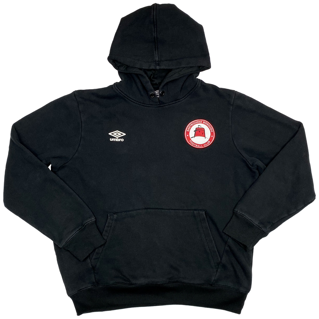 Eastbourne Borough Black Hoodie | Medium