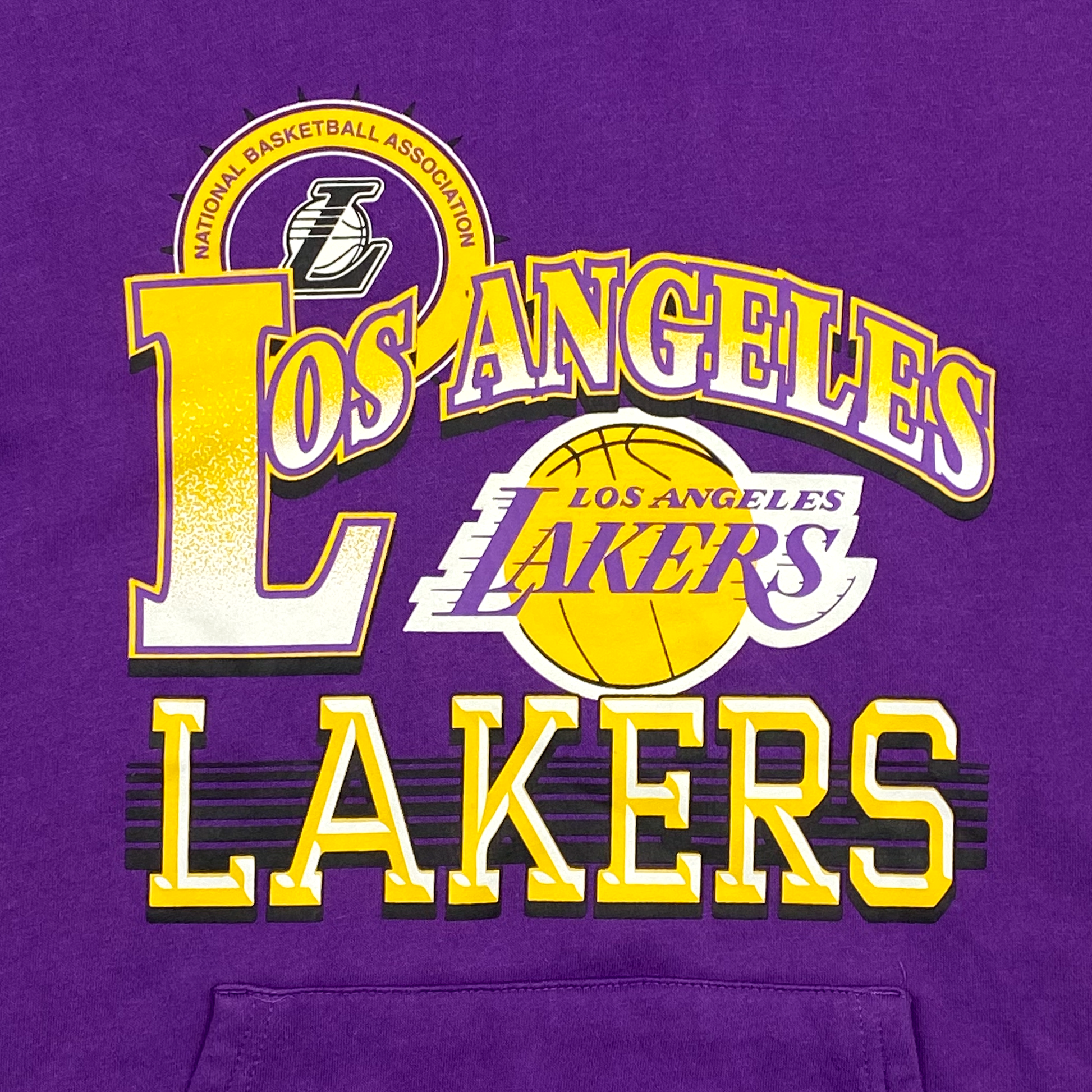 Los Angeles Lakers Purple Hoodie | Medium