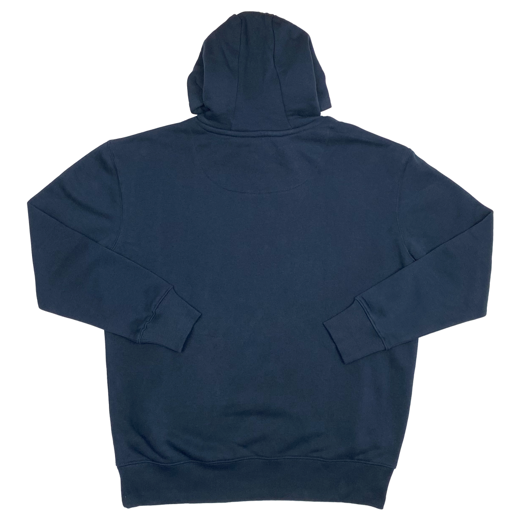 Leeds United Navy Blue Hoodie | Medium