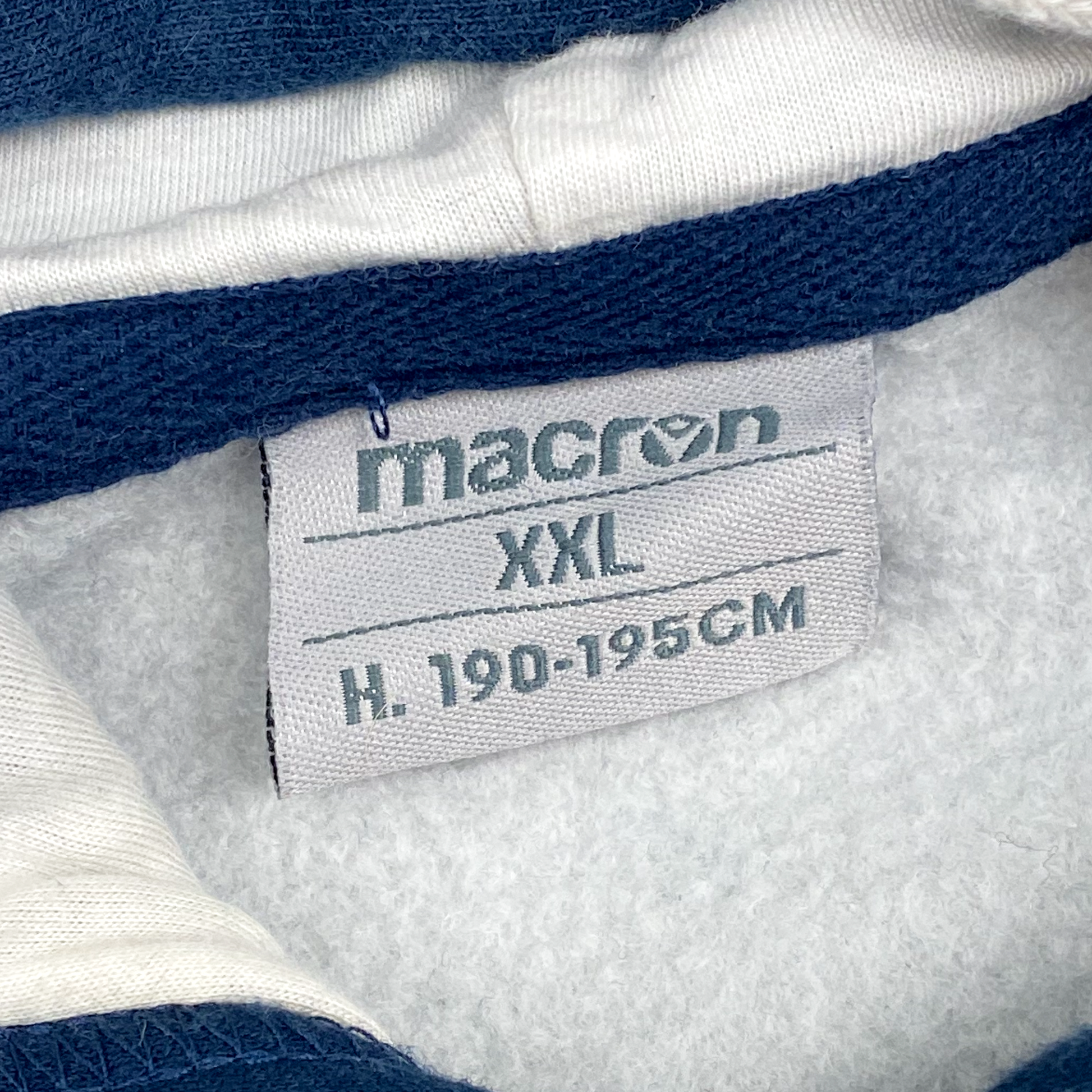 Millwall Navy and Grey Hoodie | XXL