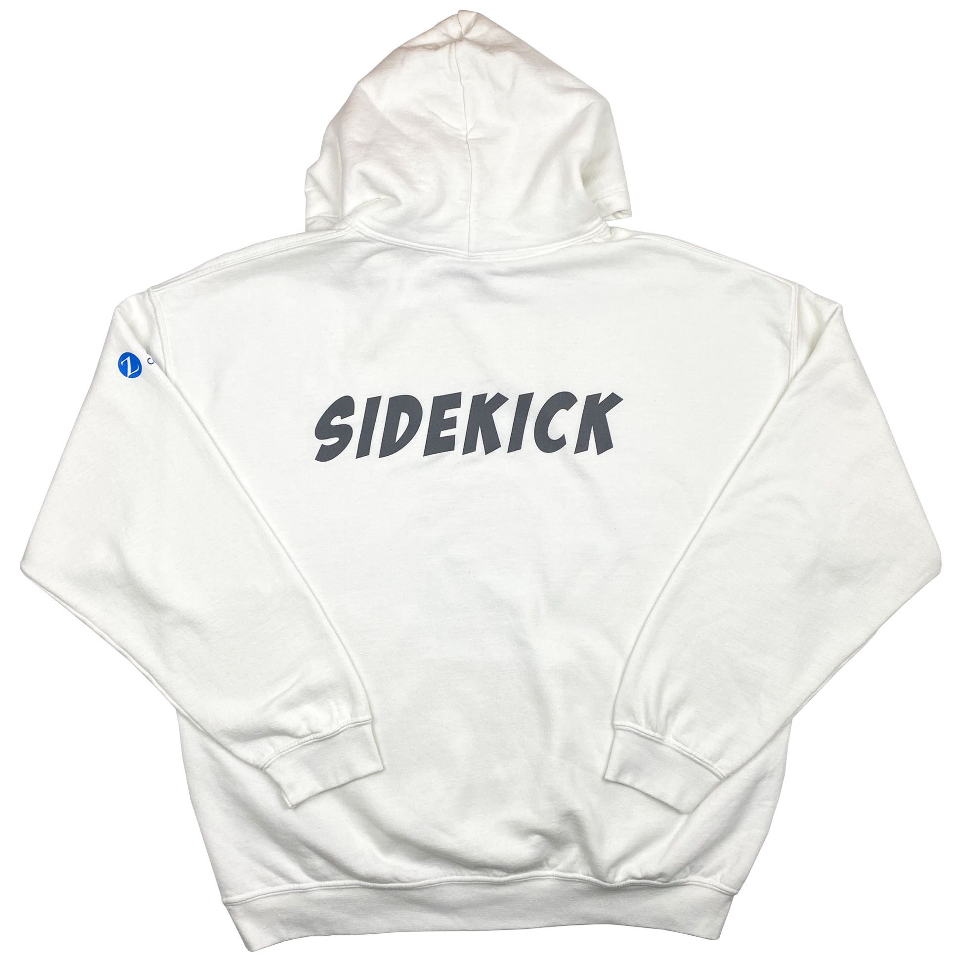 Superhero Series White Hoodie | Extra Large