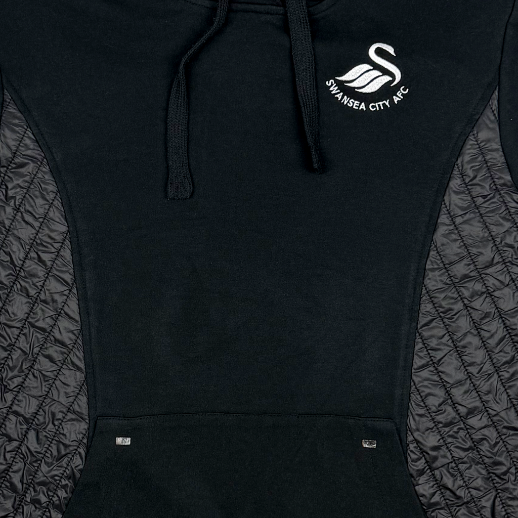 Swansea City Black Hoodie | Large