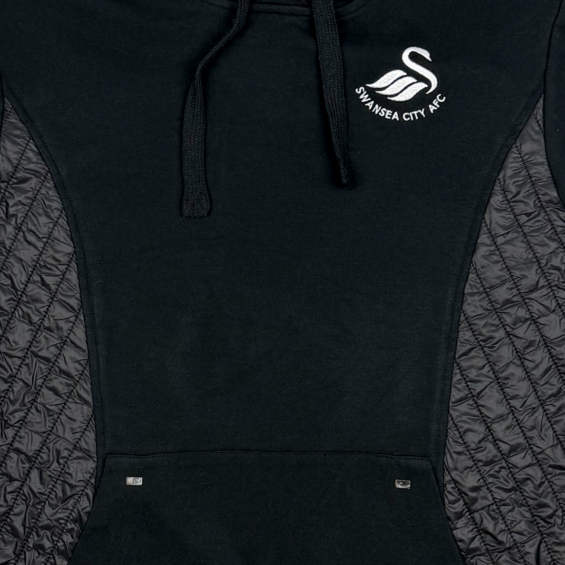 Swansea City Black Hoodie | Large