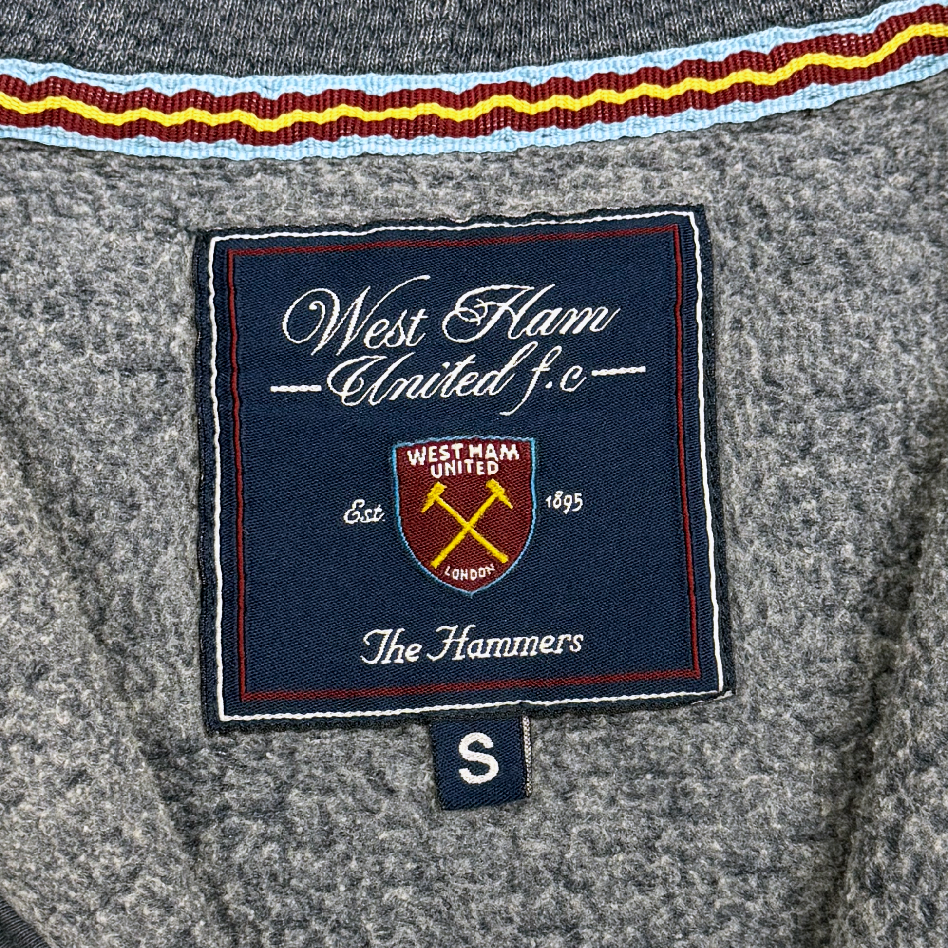 West Ham United Light Blue Hoodie | Small