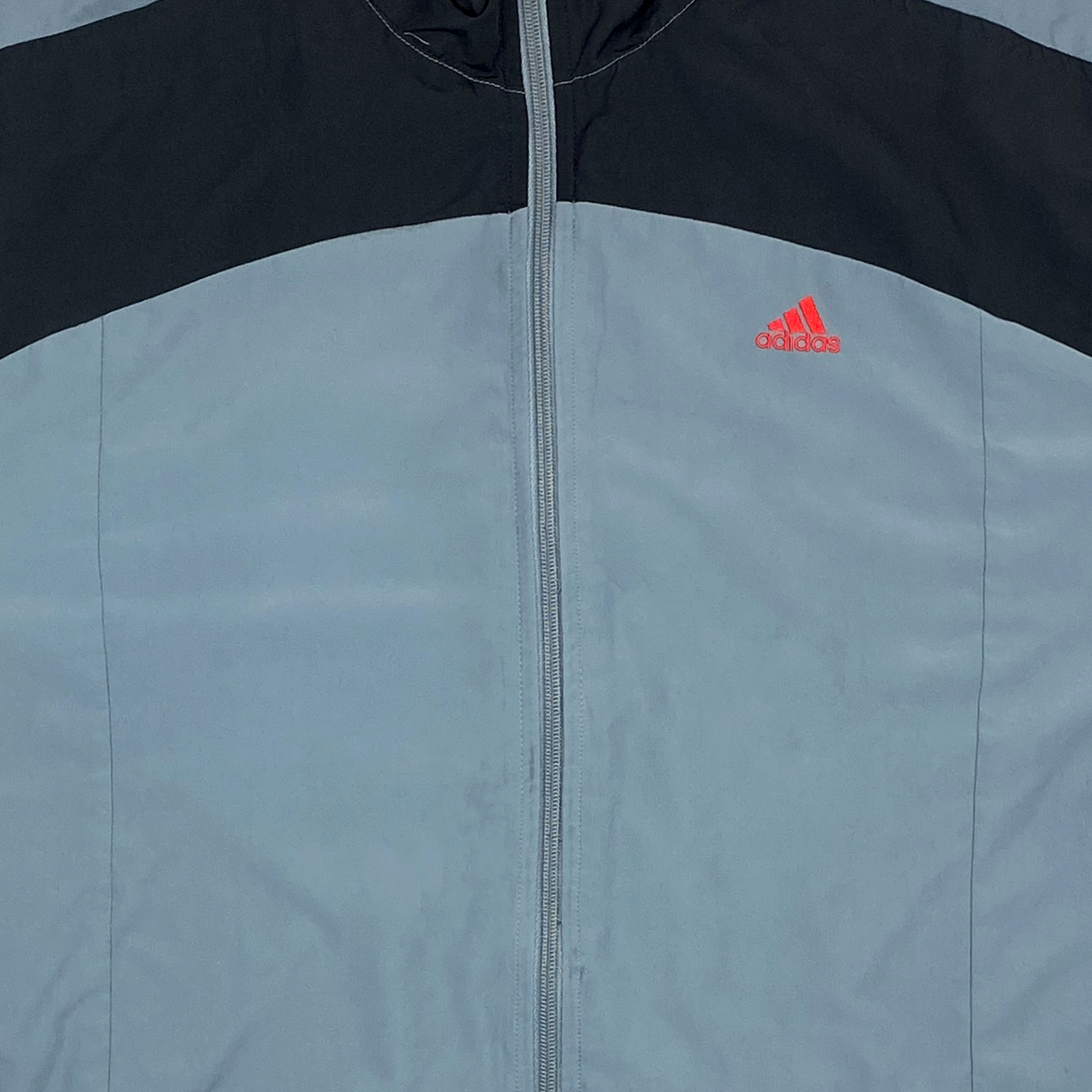 Adidas Vintage Grey Tracksuit Jacket | Extra Large