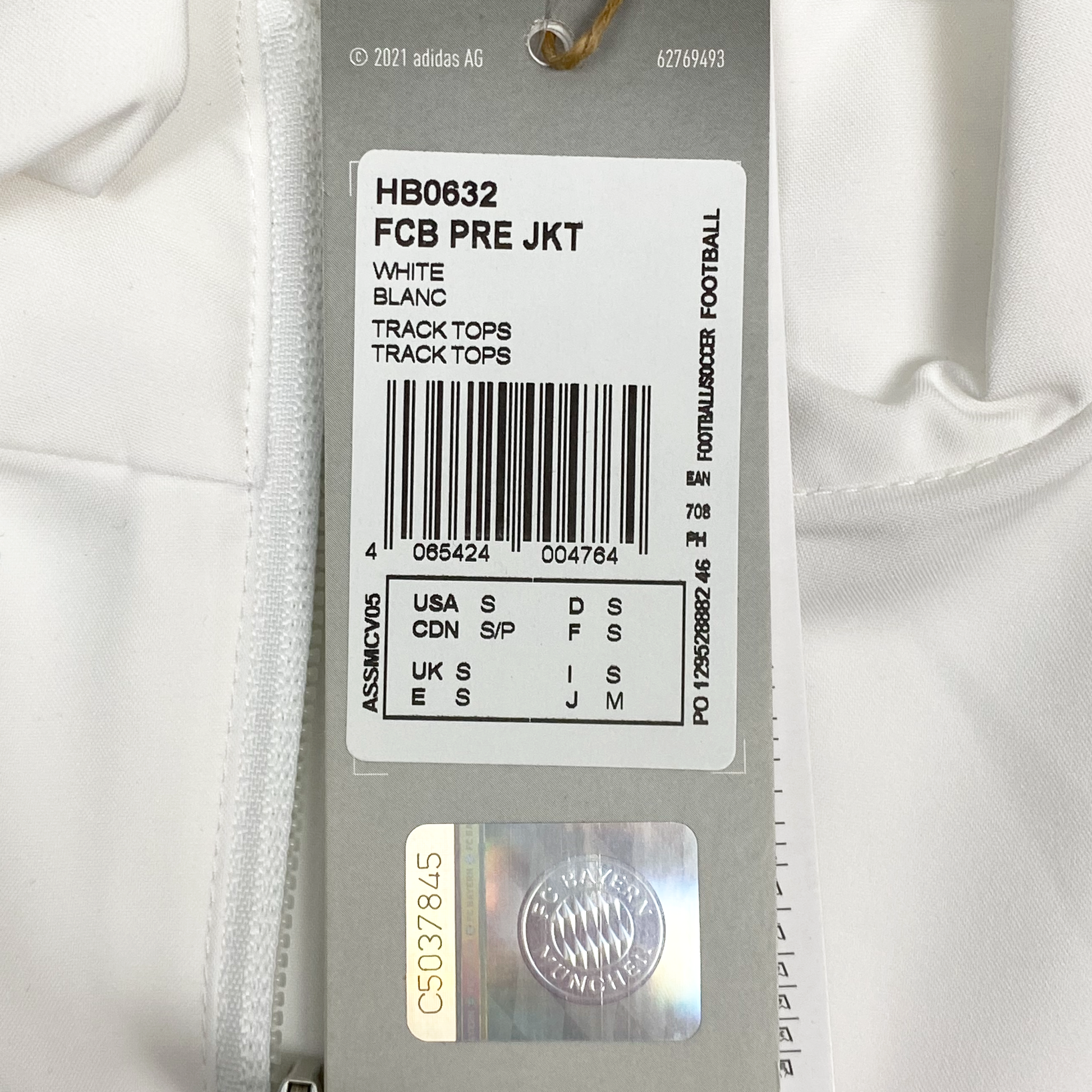 Bayern Munich Pre-Match Jacket (2022-23) | Small