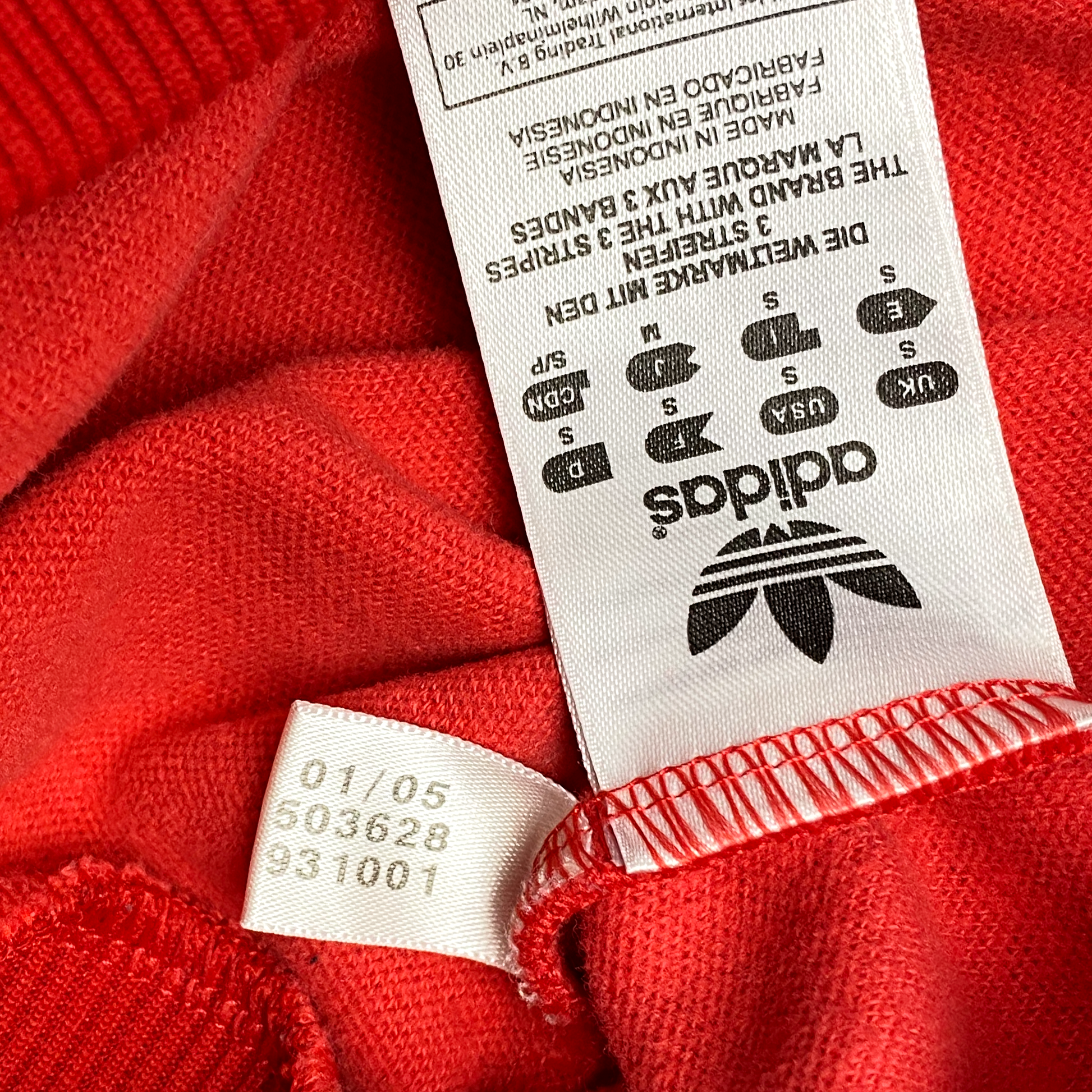 CCCP Red Full-Zip Track Jacket | Small