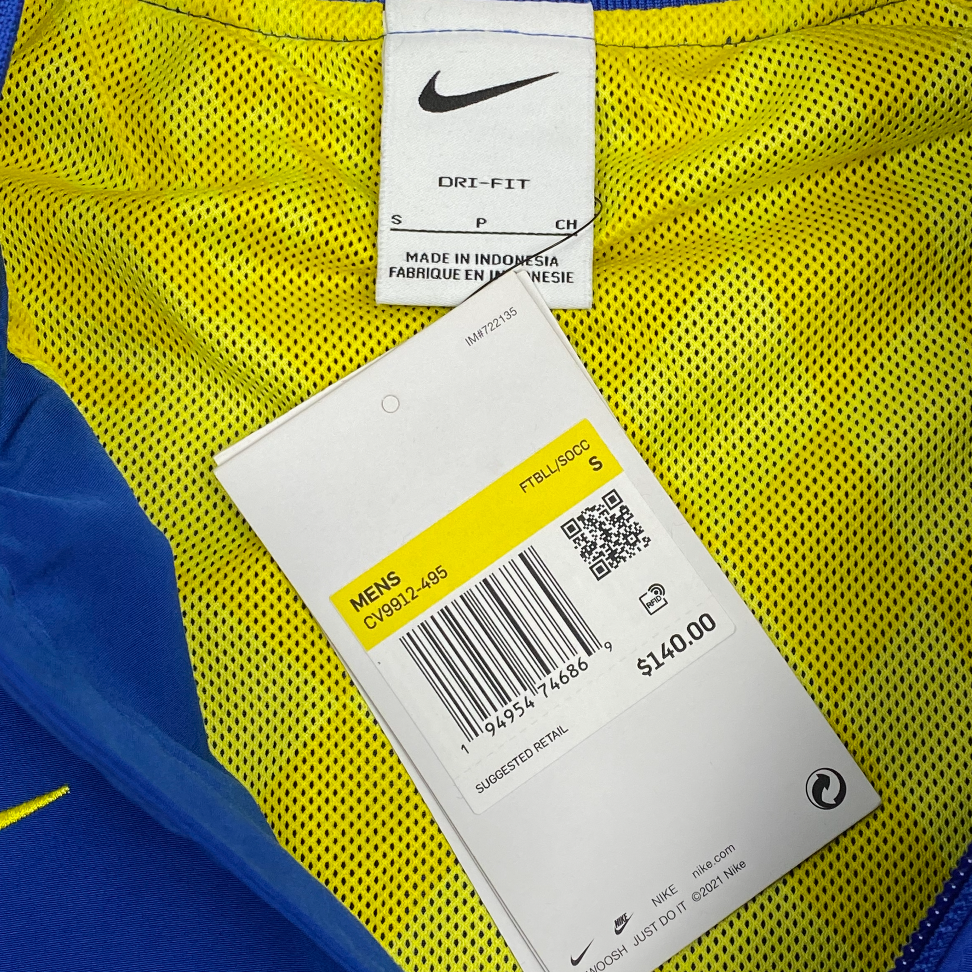 Chelsea Full-Zip Dri-Fit Anthem Jacket (2021-22) | Small