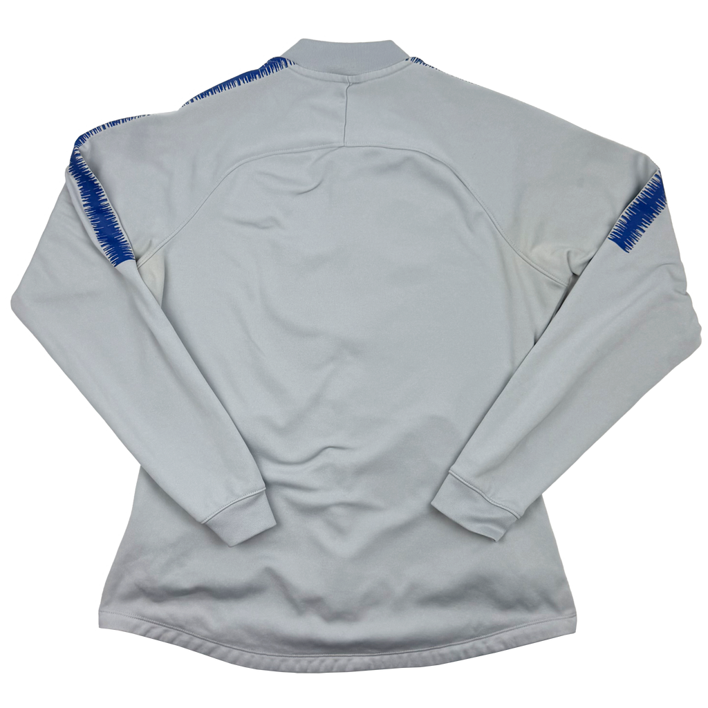 Chelsea Grey Full-Zip Training Top (2018-19) | Women's Small