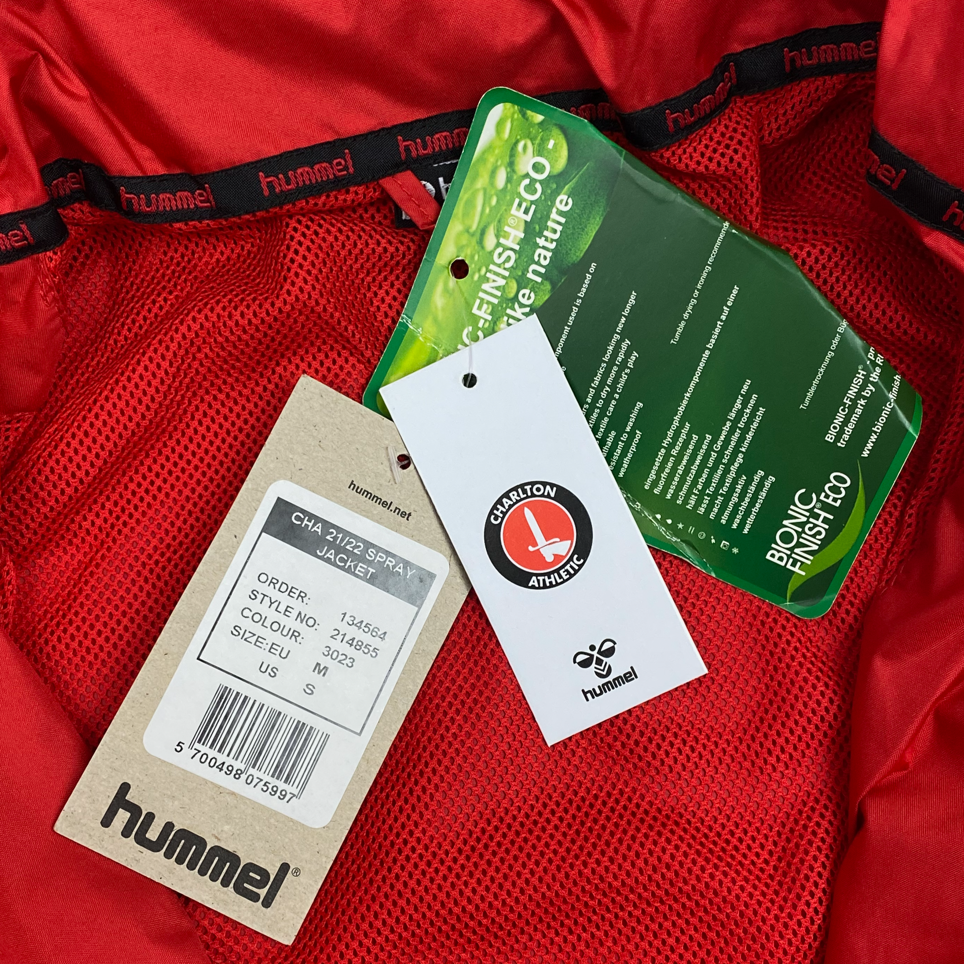 Charlton Athletic Spray Jacket (2021-22) | Medium