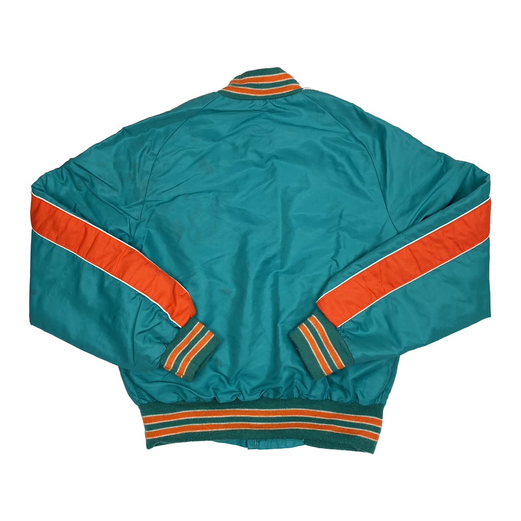 Miami Dolphins Cropped Bomber Jacket | Women's Large