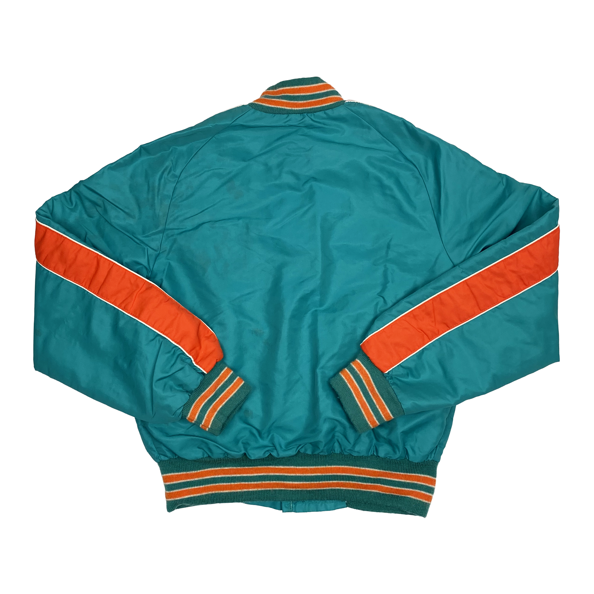Miami Dolphins Cropped Bomber Jacket | Women's Large